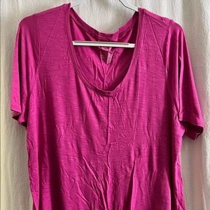 Women’s Maurices Fuschia Top Plus Size 1X